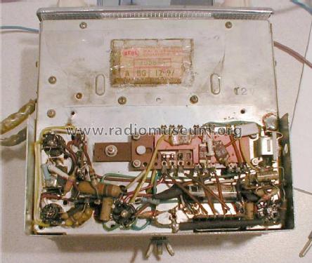 Panhard 12 A BG; Arel, Applications (ID = 98619) Car Radio