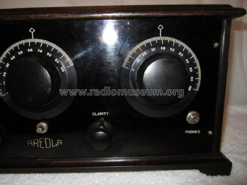 6 Tube TRF Radio ; Areola Company; (ID = 1013248) Radio