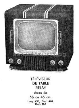Relay Téléviseur de table ; Areso voir aussi Ast (ID = 1989396) Television
