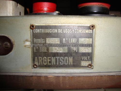 548; Argentson, Radiovolt (ID = 2447455) Radio
