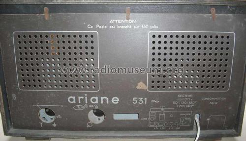 531; Ariane; Paris (ID = 2086037) Radio