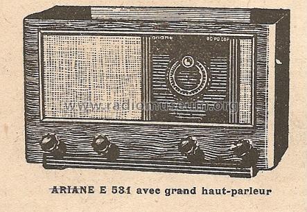 E531; Ariane; Paris (ID = 797008) Radio
