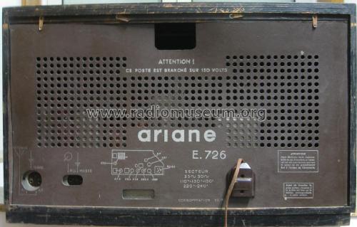 E726; Ariane; Paris (ID = 1257756) Radio