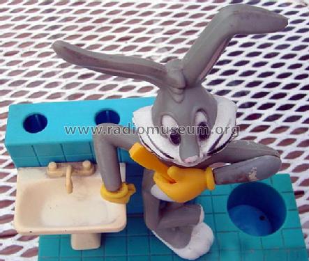 Bugs Bunny in a bathroom, toothbrush ; Arista; Hong Kong (ID = 1255039) Radio