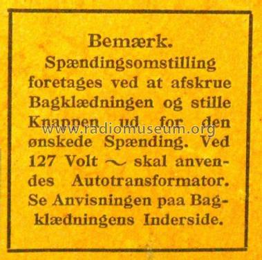 Klarinet AS 138; Aristona; Denmark (ID = 2157501) Radio