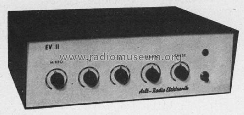 HiFi-Mischpultverstärker EV II ; ARLT Radio (ID = 607247) Ampl/Mixer