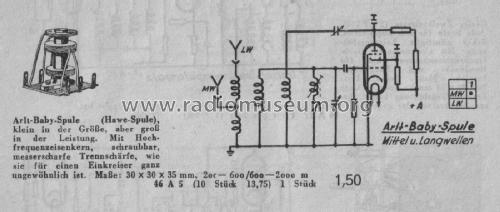 Baby Spule ; ARLT Radio (ID = 2329494) mod-past25