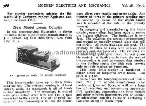 Arnold Navy Type Loose Coupler Model No. 5; Arnold, J.F.; New (ID = 1064334) mod-pre26