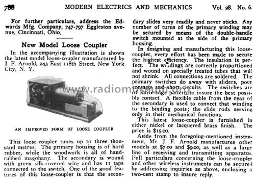 Arnold Navy Type Loose Coupler Model No. 5; Arnold, J.F.; New (ID = 2061451) mod-pre26