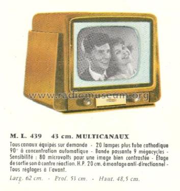 ML439; Arphone CGTVE; Paris (ID = 1917431) Televisore