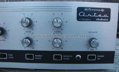 212 C; Artec Electronics; (ID = 432405) Ampl/Mixer