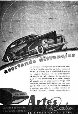 Super Receptor El Mundo en su Coche ; Artés Radio; (ID = 1985788) Car Radio