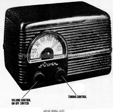 152T Ch= RE-233; Arvin, brand of (ID = 946269) Radio
