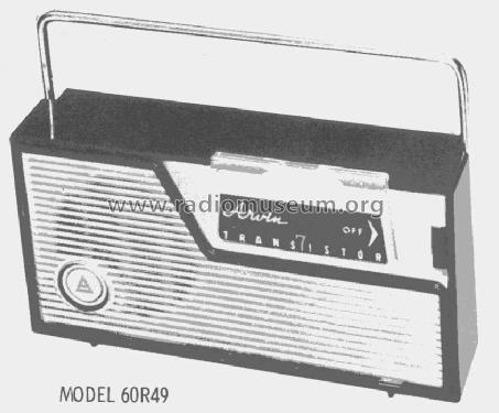 Standard Broadcast Transistor 7 60R49 Ch=1.50401; Arvin, brand of (ID = 519224) Radio
