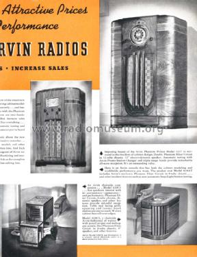 628CS Phantom Bachelor ; Arvin, brand of (ID = 1091173) Radio
