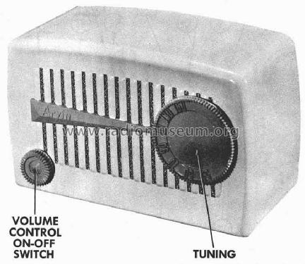 840T Ch=RE278-1; Arvin, brand of (ID = 426947) Radio