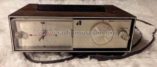 AM Transistor Clock Radio 27R16-12 Code No. 1.00391; Arvin, brand of (ID = 2995394) Radio