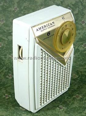 American Supply Company 6 Transistor 61N25-07; Arvin, brand of (ID = 2619594) Radio