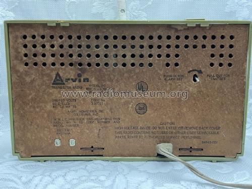 Electric Transistor Solid State 48R16, 48R18; Arvin, brand of (ID = 2854743) Radio