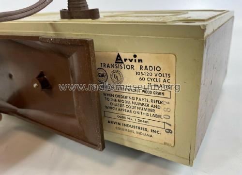 Electric Transistor with Doze Lite 57R58 ; Arvin, brand of (ID = 2978218) Radio