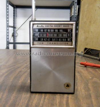 AM-FM Short Wave Ten Transistor ; Arvin, brand of (ID = 1240375) Radio