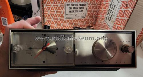 Transistor Radio 27R16-12 Code No. 1.00401; Arvin, brand of (ID = 2850406) Radio