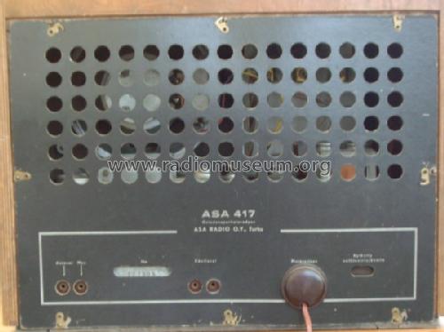 417; Asa Radio Oy; Turku (ID = 1703361) Radio