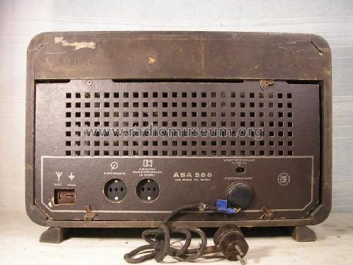 588; Asa Radio Oy; Turku (ID = 1367350) Radio