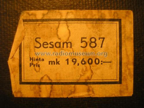 Sesam 587; Asa Radio Oy; Turku (ID = 2058715) Radio