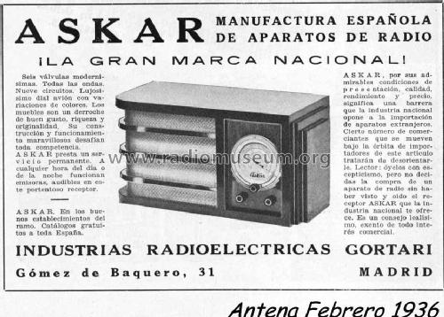 45; Askar, Ascar; Irún (ID = 774782) Radio