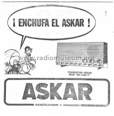 AE-1248-T; Askar, Ascar; Irún (ID = 1810110) Radio