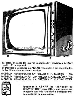 AE-59-T-393-A /01; Askar, Ascar; Irún (ID = 2444528) Television