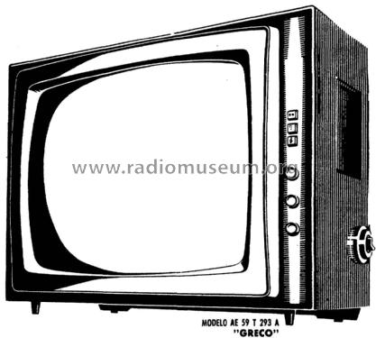 Greco AE-59-T-293-A; Askar, Ascar; Irún (ID = 2444581) Televisore
