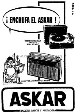 AE-3333 /01; Askar, Ascar; Irún (ID = 2444101) Radio
