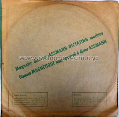 Dimafon Tel. Recorder; Assmann, W., GmbH; (ID = 2695776) Ton-Bild