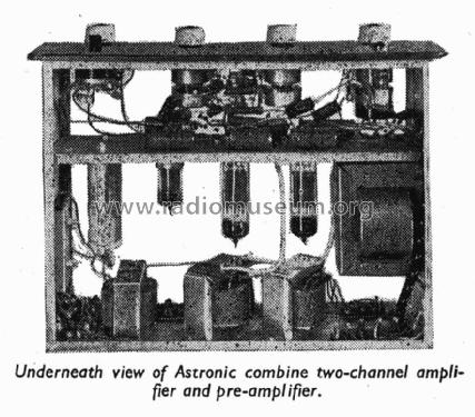 Combined amplifier and pre-amplifier 128; Associated (ID = 1760707) Ampl/Mixer