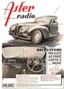 606; Aster Radio A.S.T.E. (ID = 783670) Car Radio