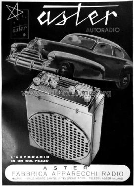 702/12; Aster Radio A.S.T.E. (ID = 1434666) Car Radio
