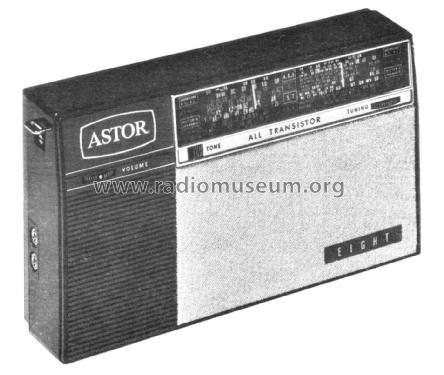 All Transistor Eight P14N; Astor brand, Radio (ID = 2359295) Radio