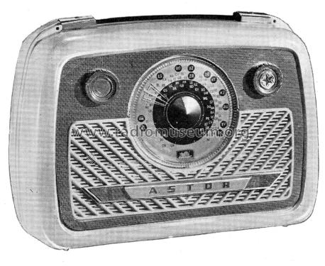 Deluxe Portable JKP; Astor brand, Radio (ID = 2341157) Radio