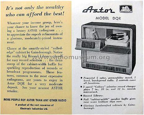 DQR ; Astor brand, Radio (ID = 1234098) Radio