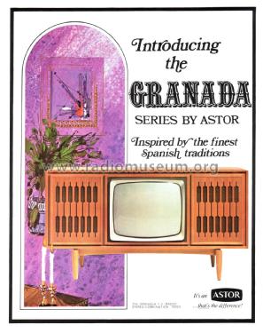 Granada TB023 Ch= 8A or 11A; Astor brand, Radio (ID = 2005316) TV Radio
