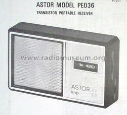 IMP PE036-S; Astor brand, Radio (ID = 1411557) Radio