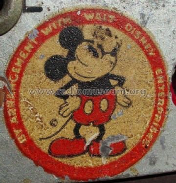 Mickey Mouse EG; Astor brand, Radio (ID = 1991636) Radio