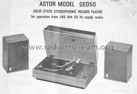 Executive S400 GE050-C; Astor brand, Radio (ID = 1463417) R-Player