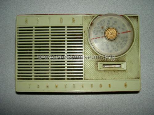 Transistor 6 P8F; Astor brand, Radio (ID = 1330081) Radio