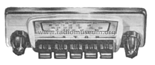 Two Unit Push-Button Car Radio ARL; Astor brand, Radio (ID = 2347697) Car Radio