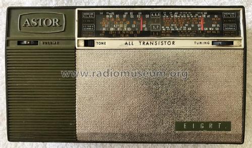 All Transistor Eight P14N; Astor brand, Radio (ID = 2687620) Radio