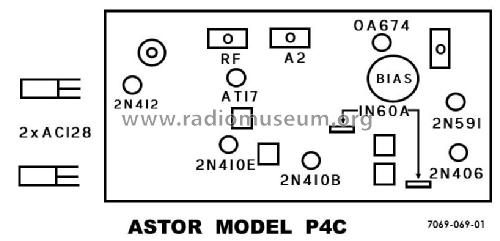 Diamond Dot Porta-Car P4C; Astor brand, Radio (ID = 2925553) Radio