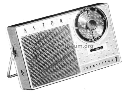 Transistor 7 FQW; Astor brand, Radio (ID = 2439791) Radio